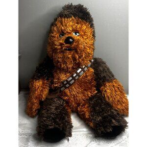 BUILD A BEAR STAR WARS CHEWBACCA WOOKIE PLUSH STUFFED DOLL TOY 21"